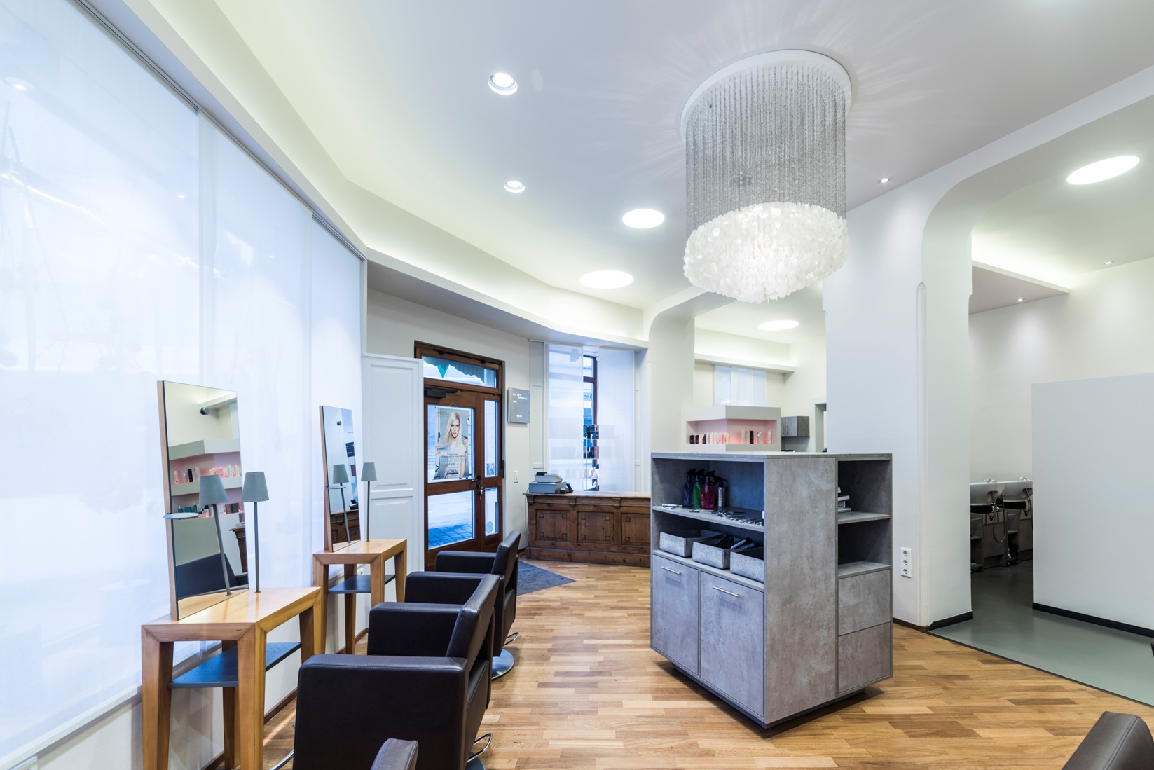Detailaufnahme des Salons Karee